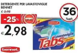Bennet DETERGENTE PER LAVASTOVIGLIE BENNET offerta