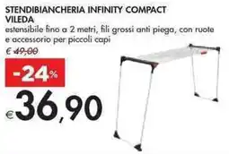 Bennet STENDIBIANCHERIA INFINITY COMPACT VILEDA offerta