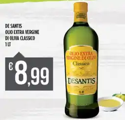 Euroesse DE SANTIS OLIO EXTRA VERGINE DI OLIVA CLASSICO 1LT offerta