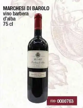Gruppo di Palo Marchesi di Barolo Vino 75cl offerta