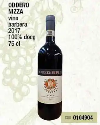 Gruppo di Palo Oddero Nizza Vino 75cl offerta