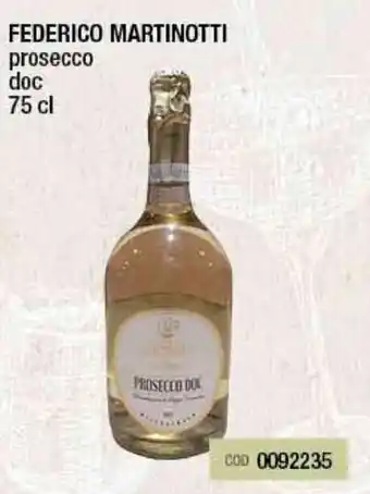 Federico Martinotti Prosecco doc 75cl