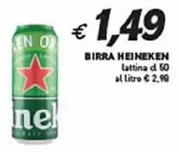 Coal BIRRA HEINEKEN Lattina d 50 offerta