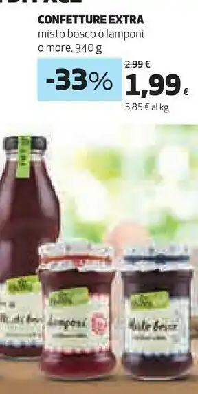 Coop Confetture extra offerta