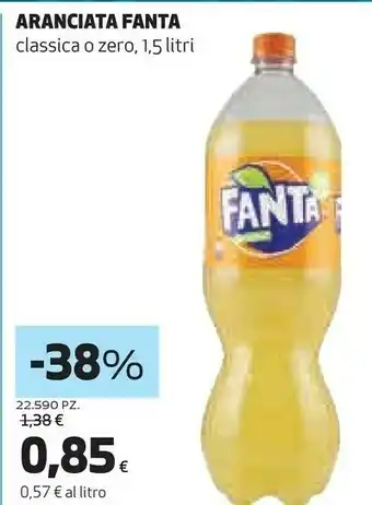Coop Fanta aranciata 1500 g(ml) offerta