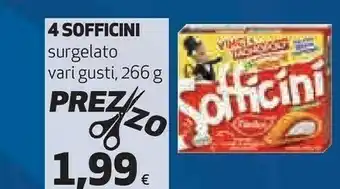 Coop Sofficini spinaci mozzarella 266 g(ml) offerta