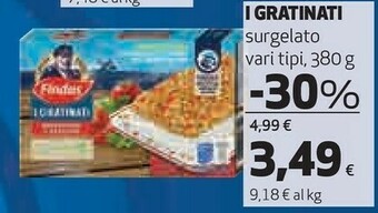 Coop I gratinati salmone con melanzane e pomodori 280 g(ml) offerta