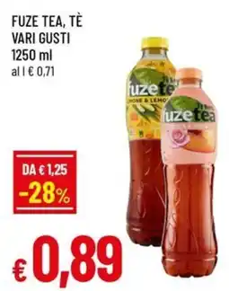 Famila FUZE TEA, TÈ VARI GUSTI 1250 ml offerta