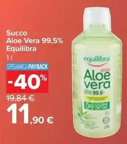 Carrefour Market Succo Aloe Vera 99,5% Equilibra offerta