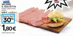 Coop SALAME IL GOLFETTA offerta