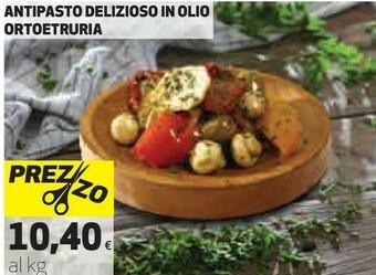 Ipercoop Ortoetruria antipasto delizioso in olio offerta