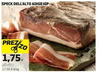 Ipercoop Speck dell'alto adige igp offerta