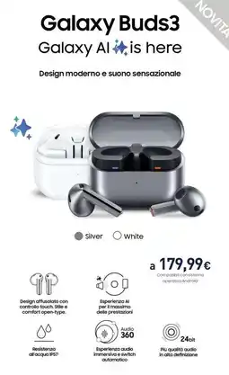 Unieuro Galaxy Buds3 offerta