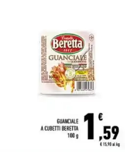 Conad City GUANCIALE A CUBETTI BERETTA offerta