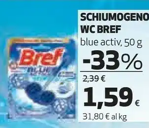 Ipercoop Wc schiumogeno offerta