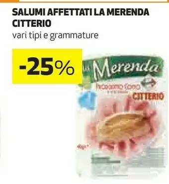 Ipercoop Salame di milano la merenda offerta