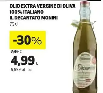 Ipercoop Olio extra vergine di oliva classico 750 g(ml) offerta