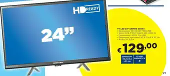 Ipercoop Tv led 24h44 offerta