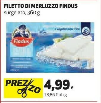 Coop Filetto di merluzzo offerta