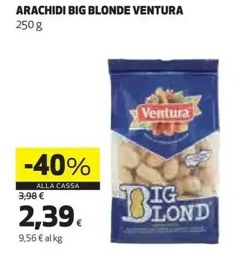 Coop Arachidi big blonde offerta