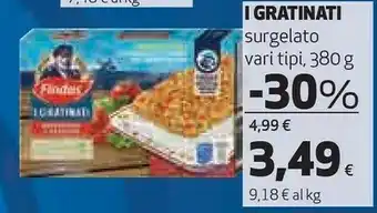 Coop I gratinati salmone con melanzane e pomodori 280 g(ml) offerta