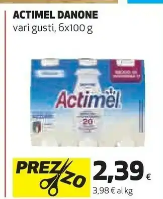 Coop Actimel bianco 600 g(ml) offerta