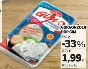 Coop Gorgonzola dop gim offerta