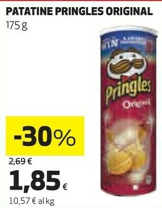 Coop Patatine original offerta