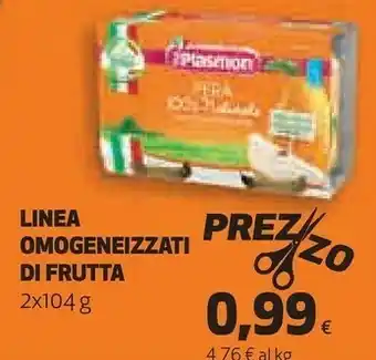 Coop Omogeneizzati di frutta offerta