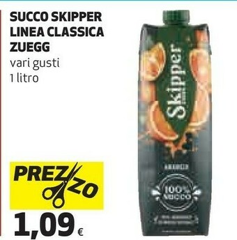 Coop Succo skipper linea classica arancia offerta