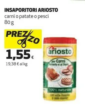 Coop Ariosto insaporitori carni o patate o pesci offerta