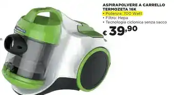 Aspirapolvere a carrello termozeta