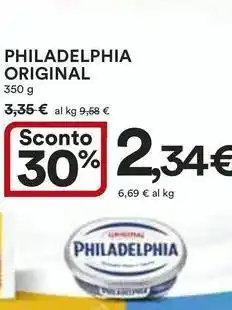 Ipercoop PHILADELPHIA ORIGINAL offerta
