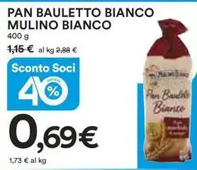 Ipercoop PAN BAULETTO BIANCO MULINO BIANCO offerta