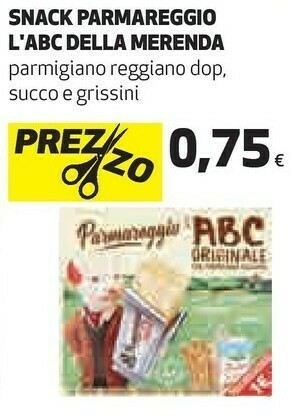 Coop L'abc della merenda con snack offerta