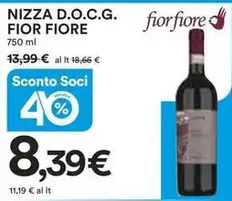 Ipercoop NIZZA D.O.C.G. FIOR FIORE offerta