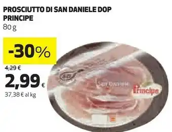 Coop Prosciutto di san daniele 80 g(ml) offerta