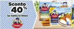 Ipercoop su tutta la linea Findus offerta