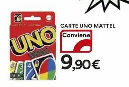 Ipercoop CARTE UNO MATTEL offerta