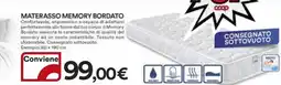 Ipercoop MATERASSO MEMORY BORDATO offerta
