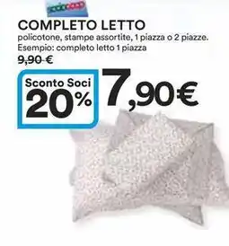 Ipercoop COMPLETO LETTO offerta