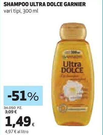 Coop Shampoo ultra dolce offerta