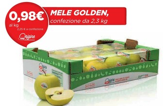 Coop Mele golden offerta