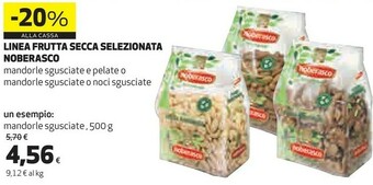 Coop Linea frutta secca selezionata offerta