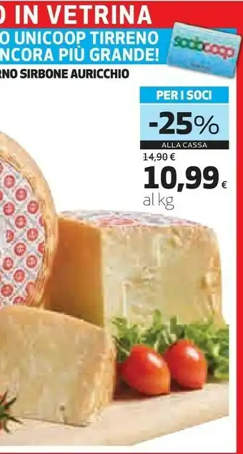 Coop Pecorino moliterno sirbone offerta