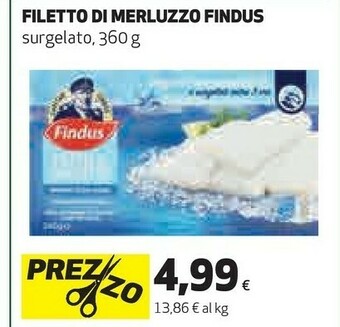 Coop Filetto di merluzzo offerta