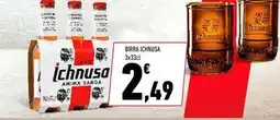 Conad Superstore BIRRA ICHNUSA 3x33cl offerta