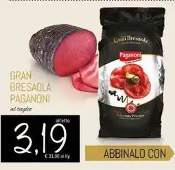 Conad Superstore GRAN BRESAOLA PAGANONI offerta