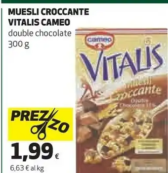 Coop Muesli croccante vitalis offerta