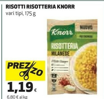 Coop Knorr risotteria offerta